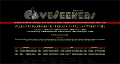 Desktop Screenshot of caveseekers.com